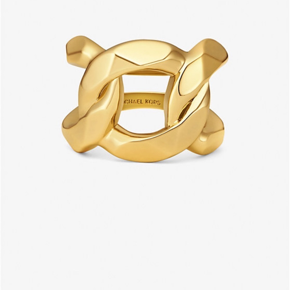 Michael Kors Gold Chain Ring - Picture 2 of 7